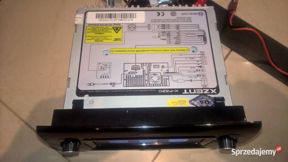 Radio nawigacja XZENT XF220 Navi bt hdmi kamera świętokrzyskie Sędziszów