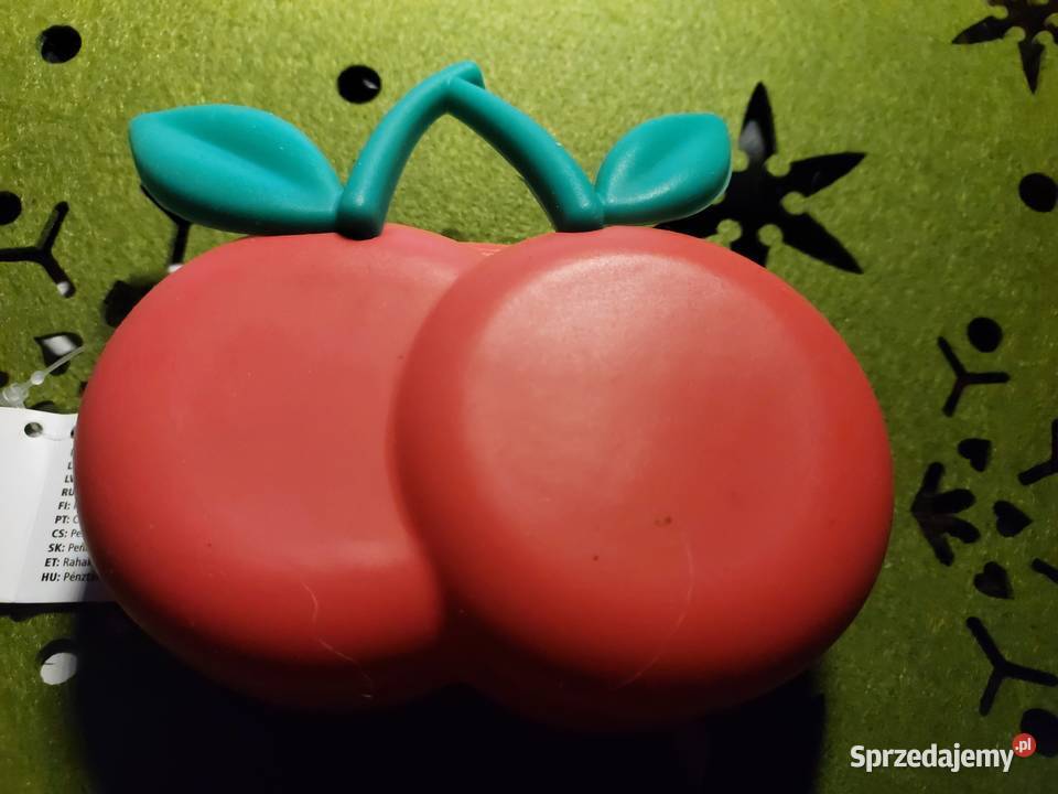 Kosmetyczka z tworzywa jabłko Nowa