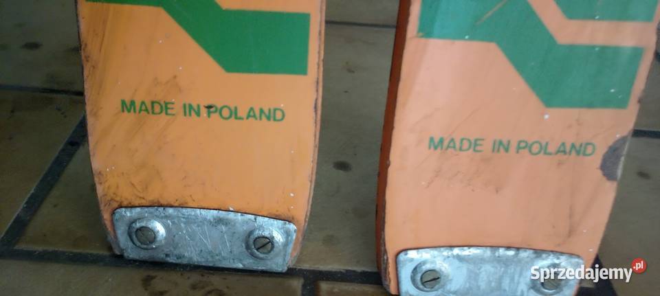 Polsport narty wintage loftt PRL kolekcjonerskie Jarosław