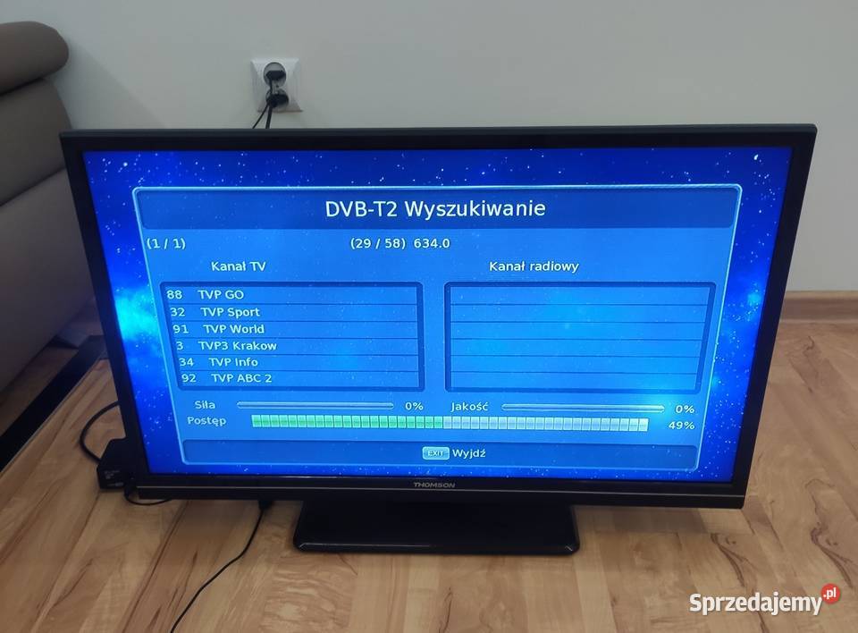 Telewizor THOMSON HD Ready TV 32 LED 4x HDMI USB małopolskie Nowy Sącz