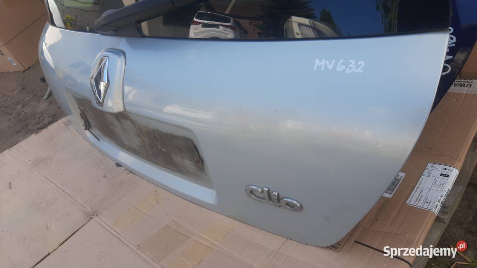 KLAPA KOMPLETNA CLIO II 3 i 5 DRZWI MV632 sprzedam