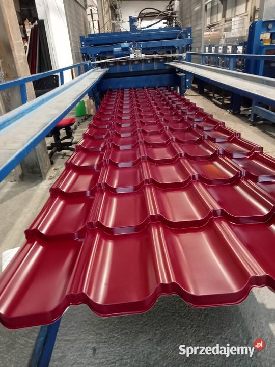 Blachodachówka Kiara wiśniowa bloacha na dach dolnośląskie Legnica sprzedam