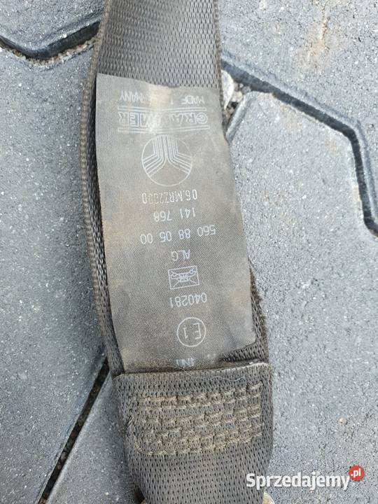 Pas Zapinka bezpieczeństwa fotela MAN L2000 LE Rzędowice sprzedam