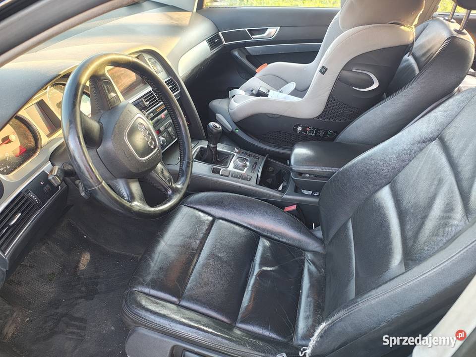 Audi a6c6 20tdi kombi ful zamienię na ciągnik asystent parkowania Trzyciąż