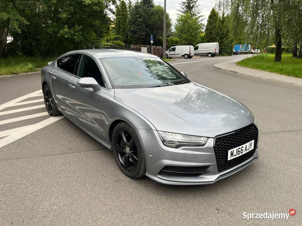 Audi A7 30 BiTDI 320 SlineQuattro Matrix Led szary śląskie Bytom