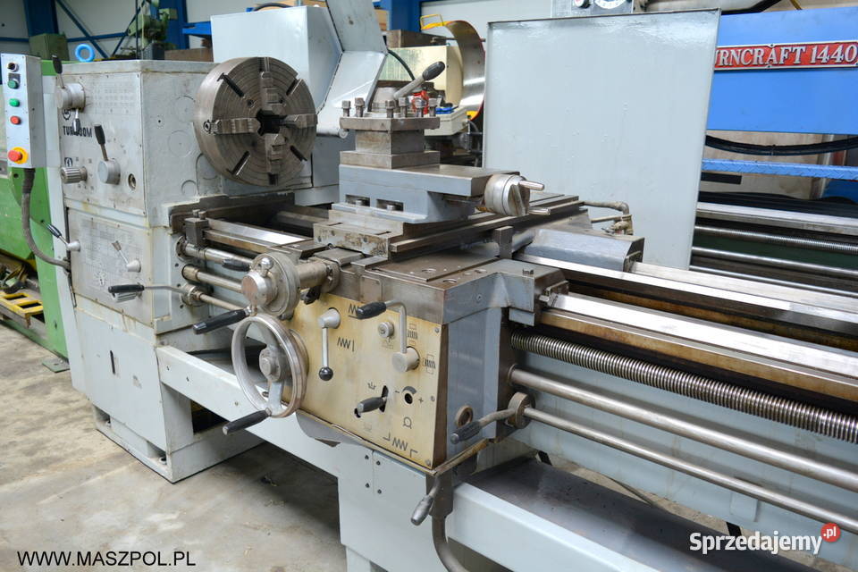 Tokarka uniwersalna TUR 630 M x 1500 FAT WROCŁAW Produkcja Głowno