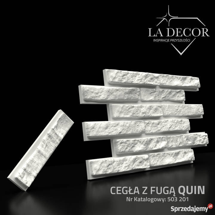 Kamień DEKORACYJNY PANELE ŚCIENNE 3DCEGŁA Z FUGĄ Warszawa