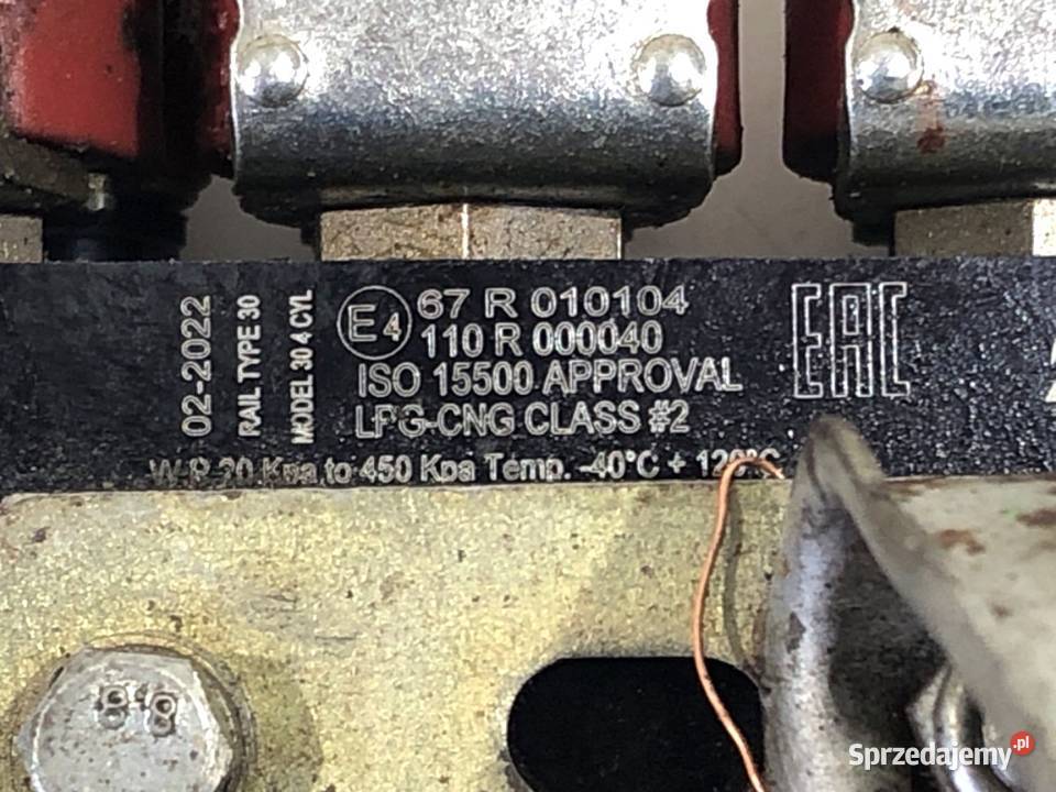 WTRYSKIWACZ LPG 67R010104 WTRYSK GAZU GAZOWY osobowe