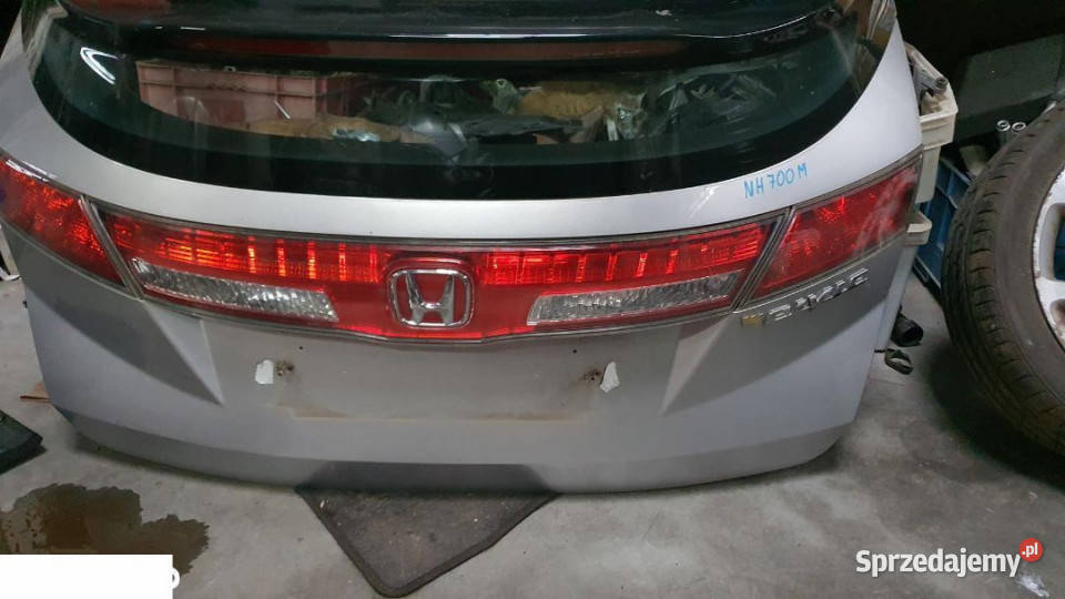 Honda Civic VIII Lift 2009 Klapa tył kpl NH700 Kozubszczyzna