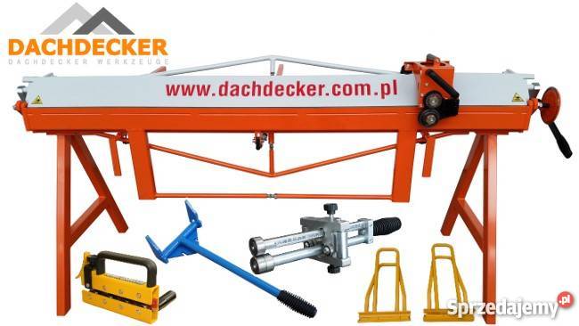 Zaginarka giętarka 3250 08 Z NOŻEM DACHDECKER