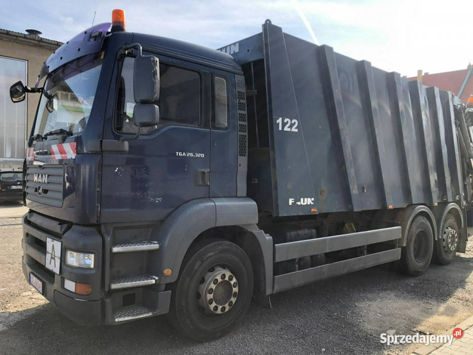 MAN TGA 26320 Śmieciarka TGA 26320 Śmieciarka 344301km sprzedam