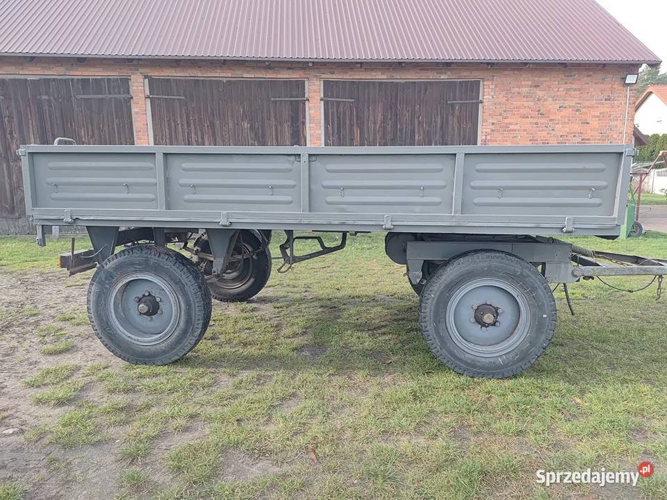 Przyczepa rolnicza jednoosiowa wywrotka i wielkopolskie Grabów nad Prosną sprzedam