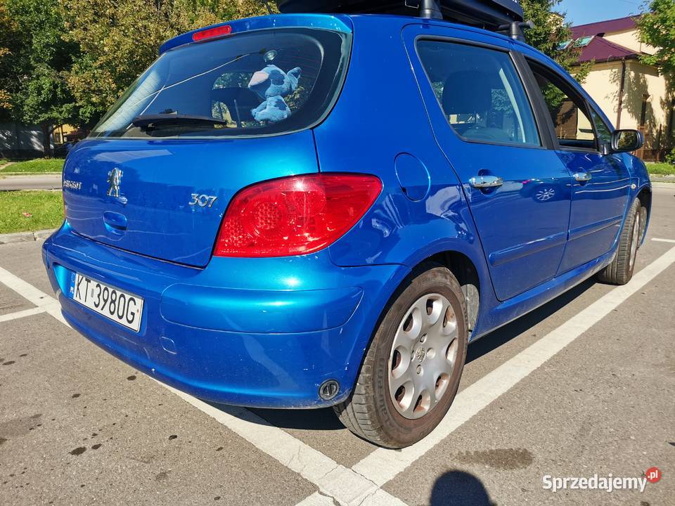 Peugeot 307 HB 3 letnia instalacja LPG gaz centralny zamek Tarnów