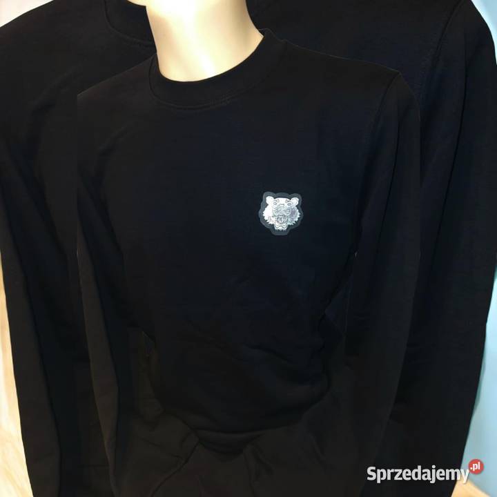 Bluza męska bawełniana KENZO czarna rozmiar XL Odzież codzienna Białystok sprzedam