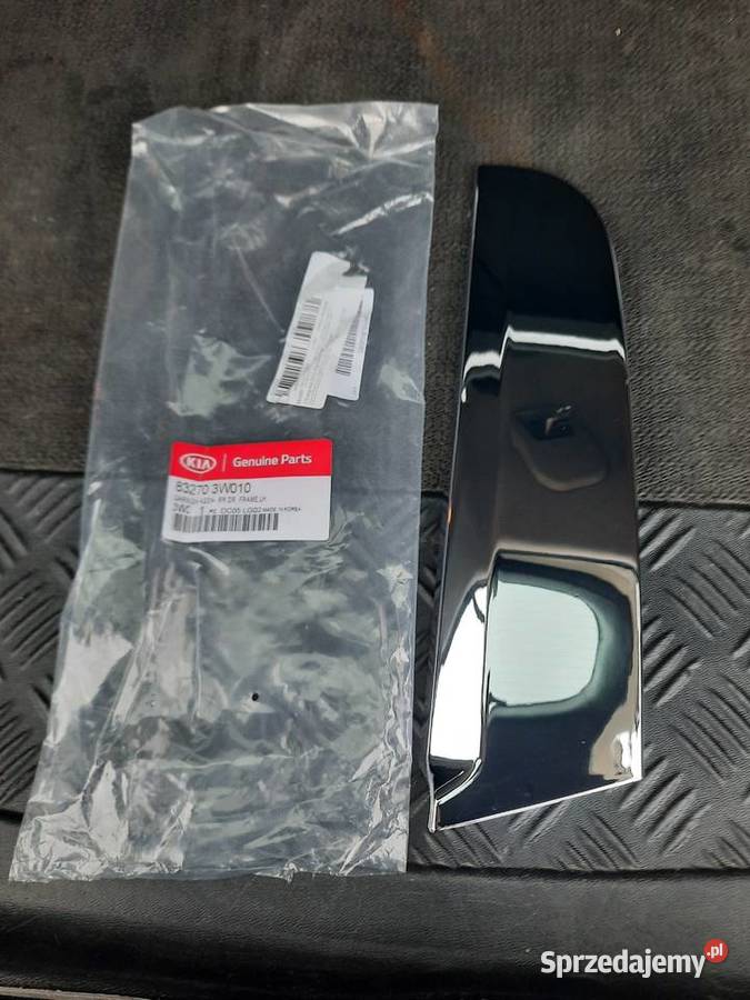 Listwablenda nakladka chrom czarna osobowe Domasław