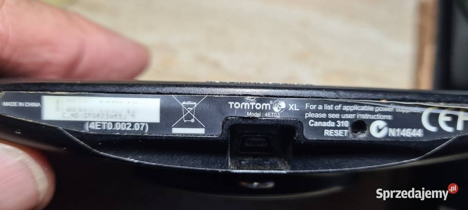 Nawigacja TOMTOM 4ET03 Nawigacje GPS Akcesoria samochodowe Wiśniowa sprzedam