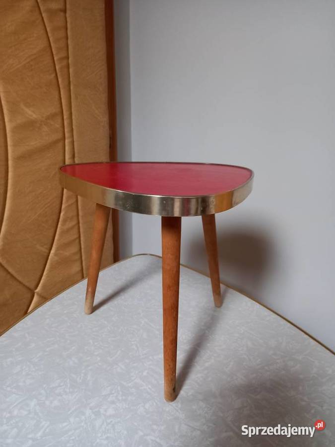 Stary kwietnik PRL patyczak vintage Rawicz