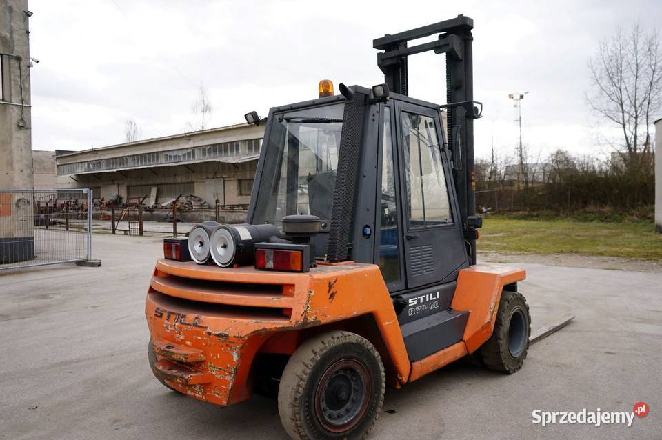 Wózek widłowy STILL R7080 8 ton udźwigu podnosi Wózki widłowe Nowiny
