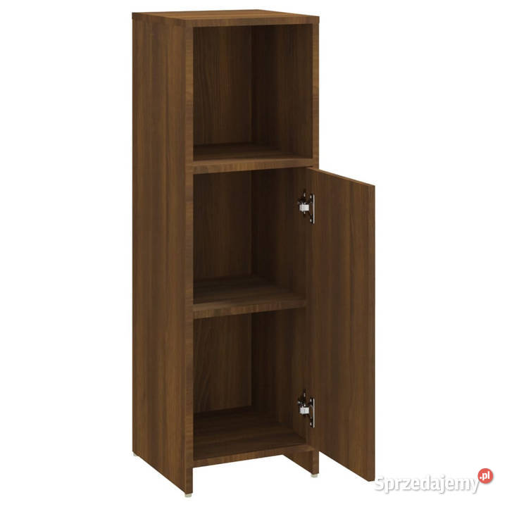 Szafka łazienkowa brązowy dąb 30x30x95 WM825839 Warszawa