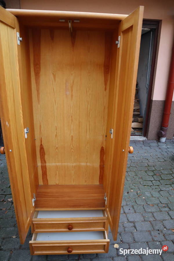 Szafa dwu drzwiowa z biurkiem 170cm Ustroń sprzedam