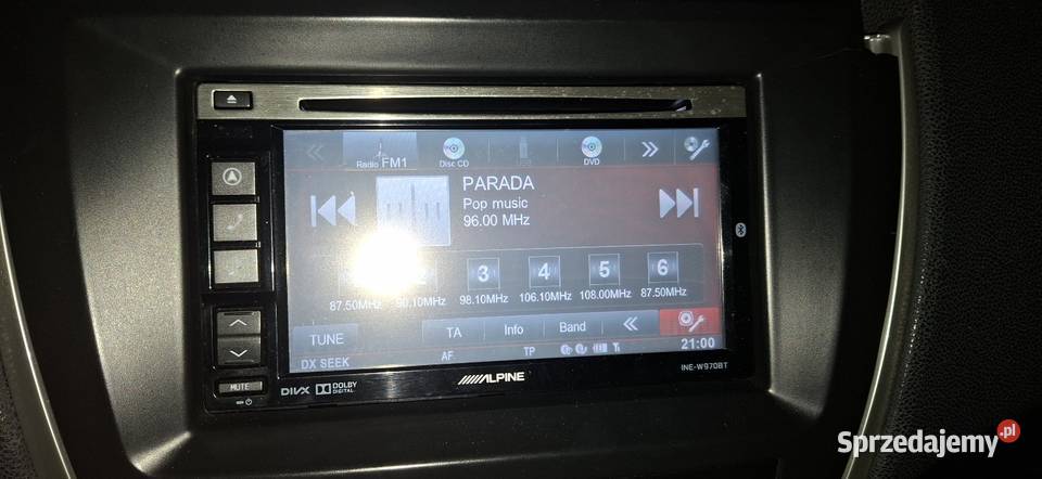 Radio Alpine ine970bt Radioodtwarzacze Łódź