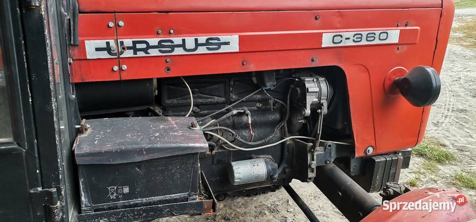 Ciągnik c360 w ciągłej eksploatacji oc przegląd Piaski