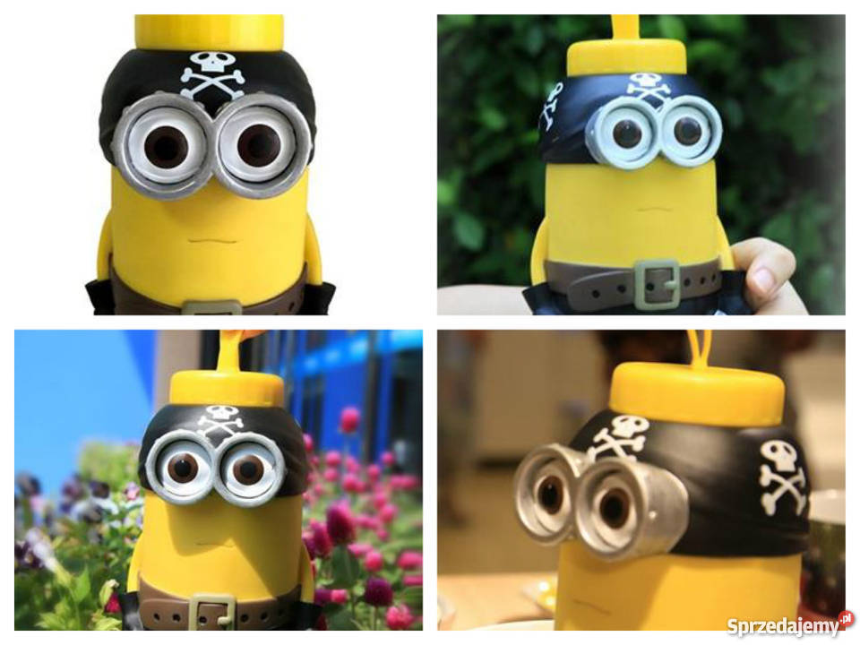 Kubek termiczny ze stali nierdzewnej Minionki Lublin