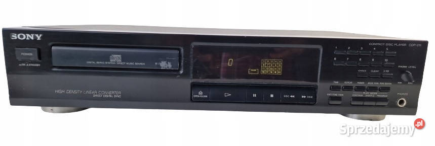 Sony odtwarzacz kompakt CD player CDP 211 CDP211