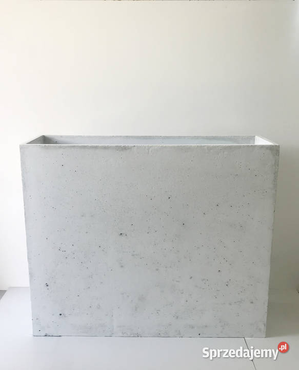 Donica betonowa 100x30x70 Donice betonowe beton Rawicz