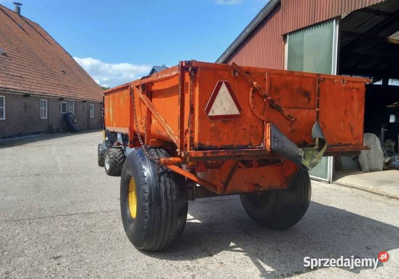 Przyczepa skorupowa bav 8 ton Wysokie Mazowieckie sprzedam