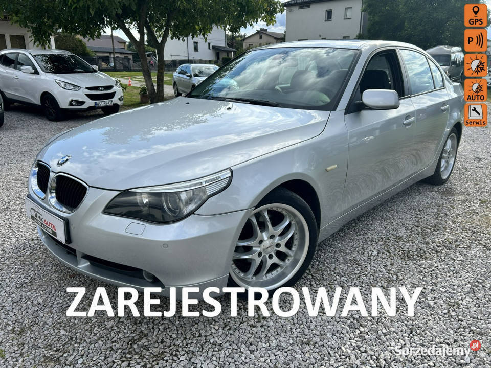 BMW 520 Super stan zarejestrowany w Polsce E60 centralny zamek mazowieckie Nowe Iganie sprzedam