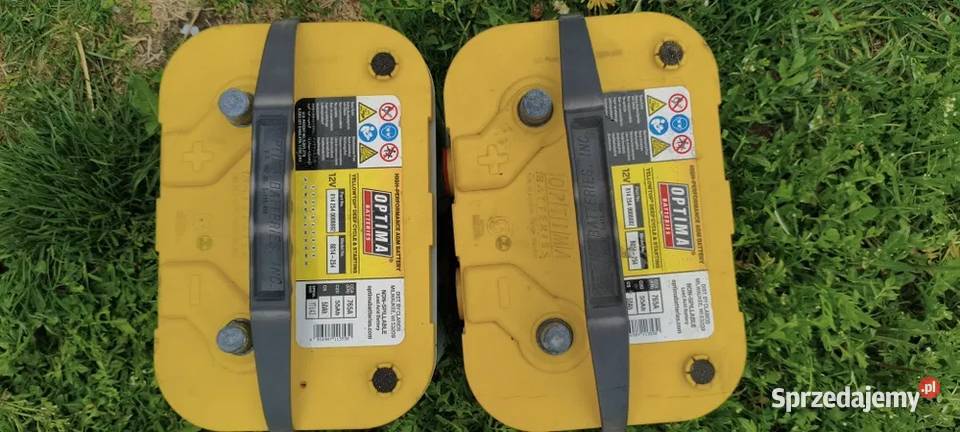 Akumulator AGM OPTIMA YELLOW 55 Ah Kutno