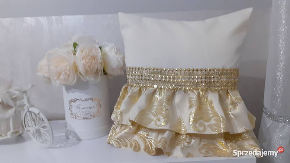 Poszewki jaśki z falbankami Mława sprzedam