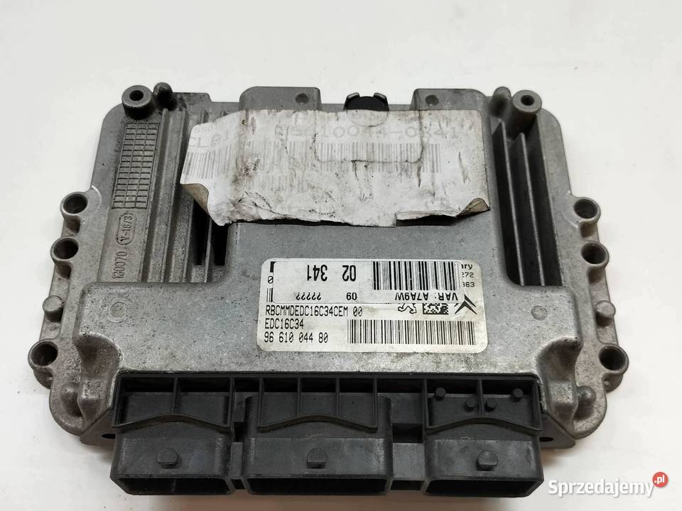 STEROWNIK SILNIKA 9661004480 16 HDI 108 Peugeot Sterowniki świętokrzyskie