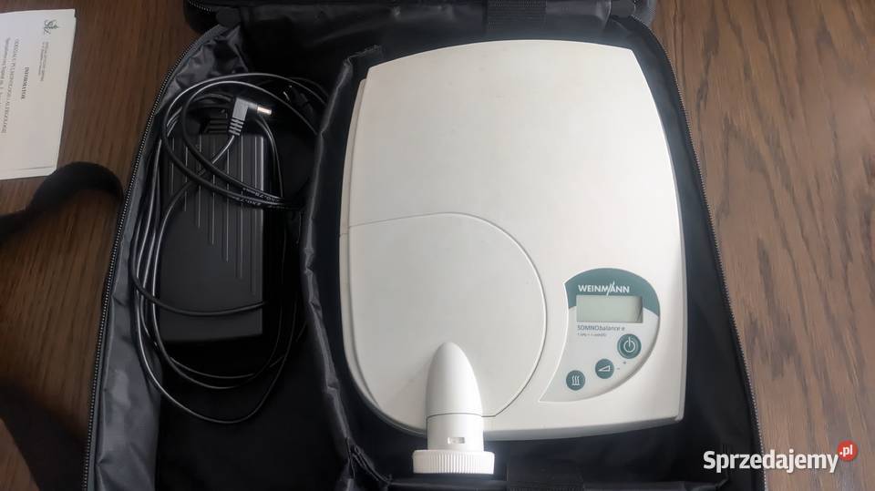 Aparat do bezdechu sennego automat Weinmann Sprzęt medyczny