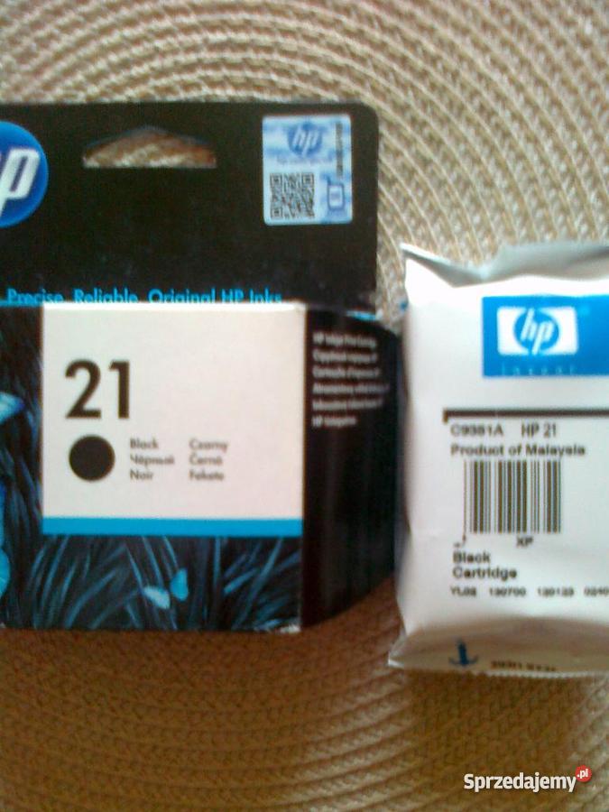 Tusz hp 21 org nieregenerowany Komputery i Akcesoria Sosnowiec
