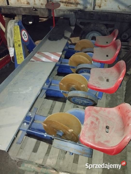 Sadzarka talerzowa 4rzedowa Szczebrzeszyn