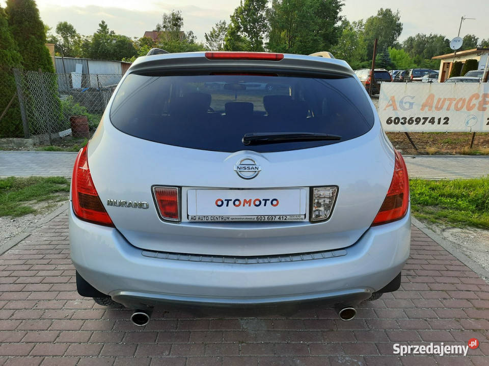 Nissan Murano EU 4X4 FULL 2 Właściciel Rok produkcji 2007