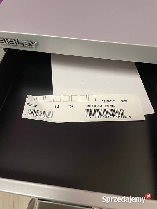 Szafka metalowa Bisley Multidrawer 10 szuflad