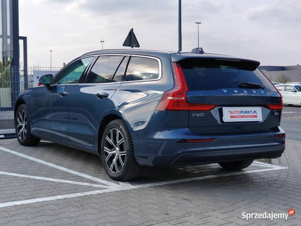 Volvo V60 2022r FV23 bezwypadkowy Skóra Poznań