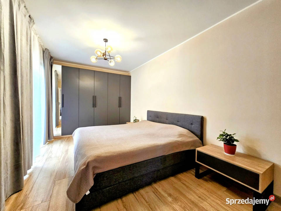Świeżo wykończone mieszkanie 55 m2 z ogródkiem Liczba pokoi 2 sprzedam