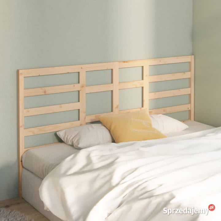 Wezgłowie łóżka 206x4x104 lite drewno sosnowe Warszawa