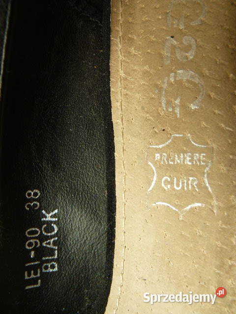 Szpilki czarne 38 Rzeszów