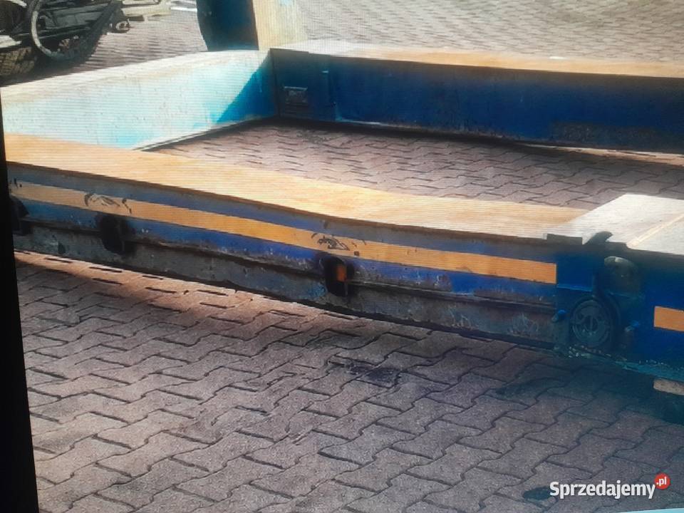 Naczepa tiefbett uszkodzona mazowieckie Magdalenka