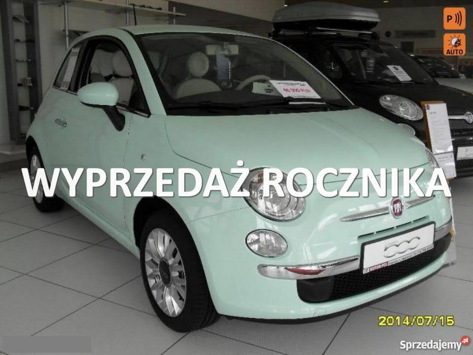 Fiat 500 zielony benzyna Legnica