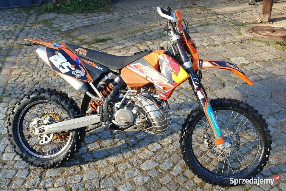 KTM EXC 200 2007 rej Rok produkcji 2007 pomorskie Gdańsk sprzedam