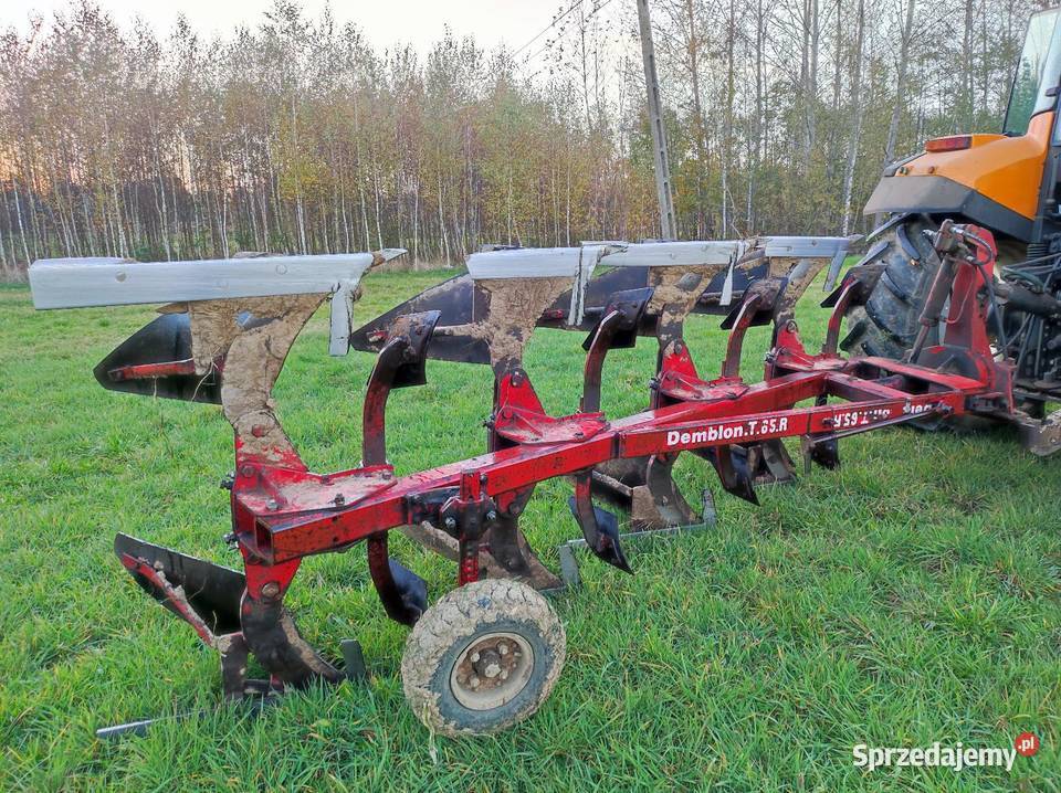 Pług 4 skibowy obrotowy Demblon Przedłużki sprzedam