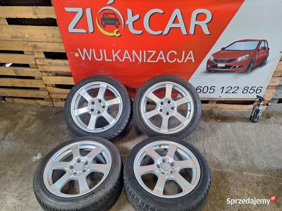 Alufelgi 5x112 17 ET48 Audi Mercedes Seat Skoda Średnica 17" sprzedam