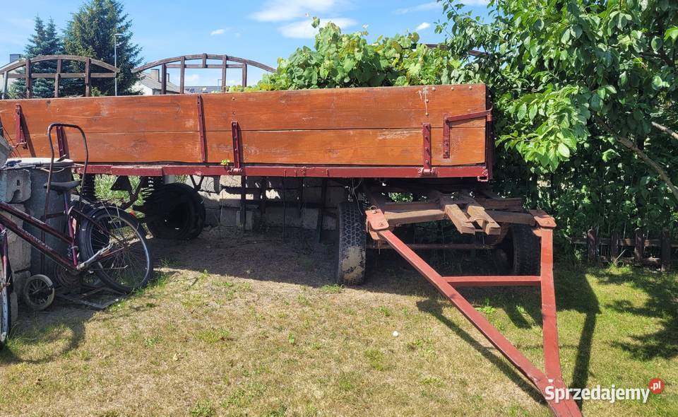 Przyczepa dwuosiowa wielkopolskie Turek sprzedam