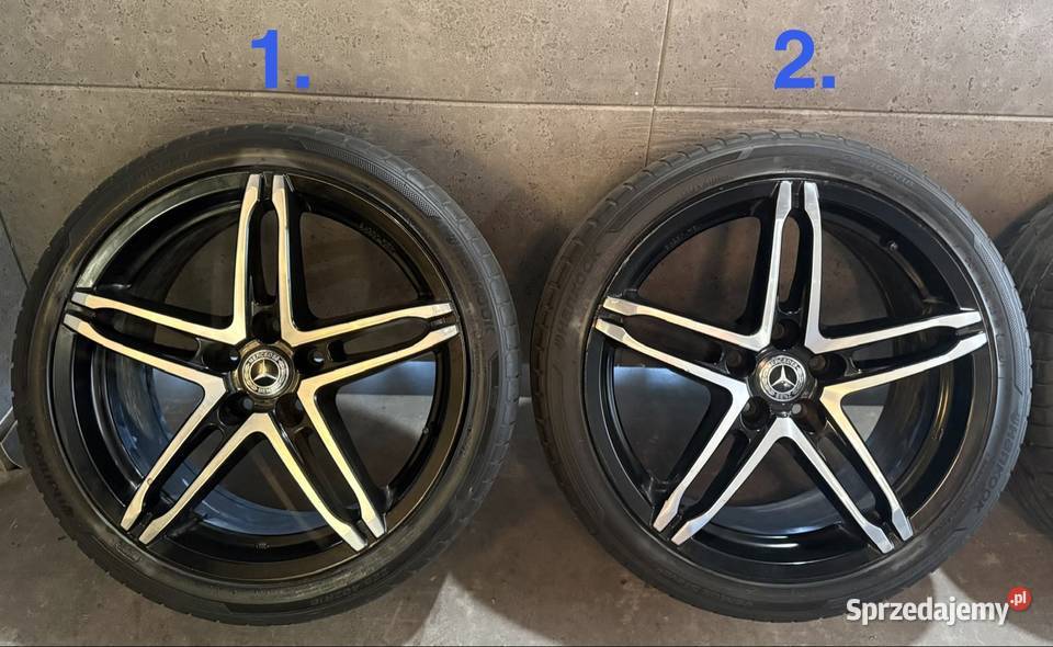 18 Mercedes w204 w177 w117 felgi koła komplet wielkopolskie Lubasz sprzedam